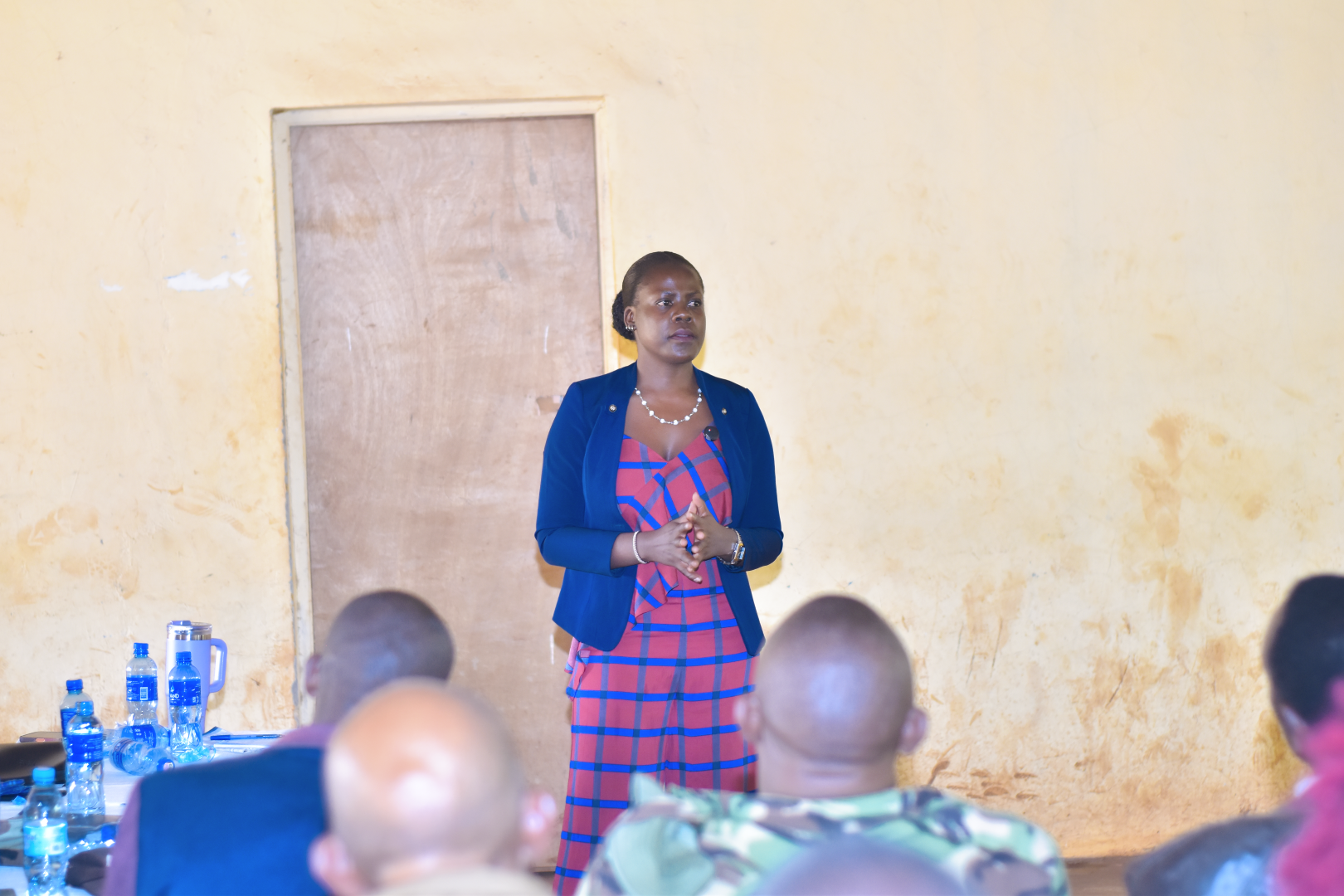Women and girls participating in inclusive community development