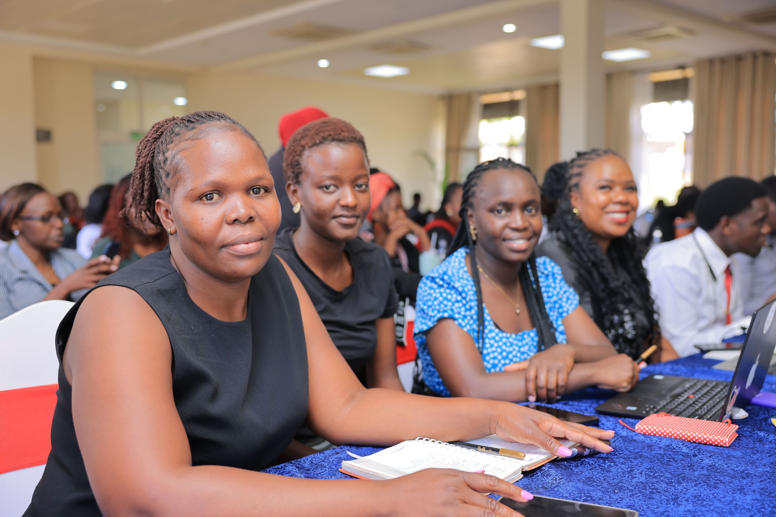 Women participating in leadership and empowerment